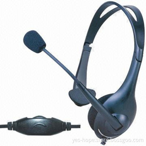 Over-the-head Monaural Wireless Headset System with Audio Control